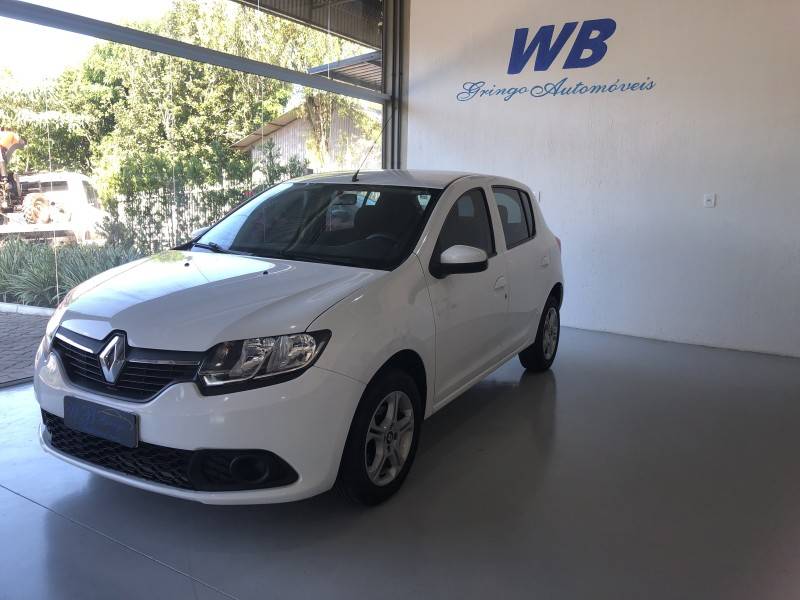 RENAULT - SANDERO - 2019/2020 - Branca - R$ 48.800,00